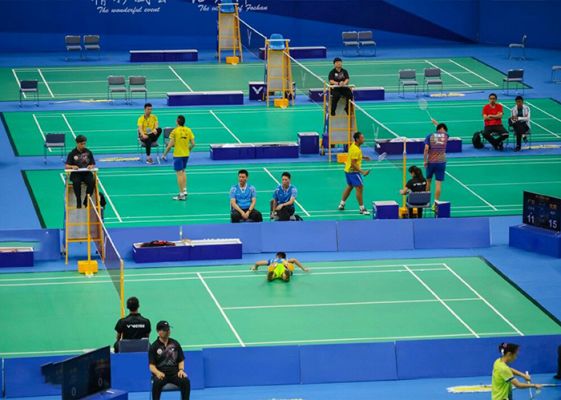 BWF Certified Badminton Courts